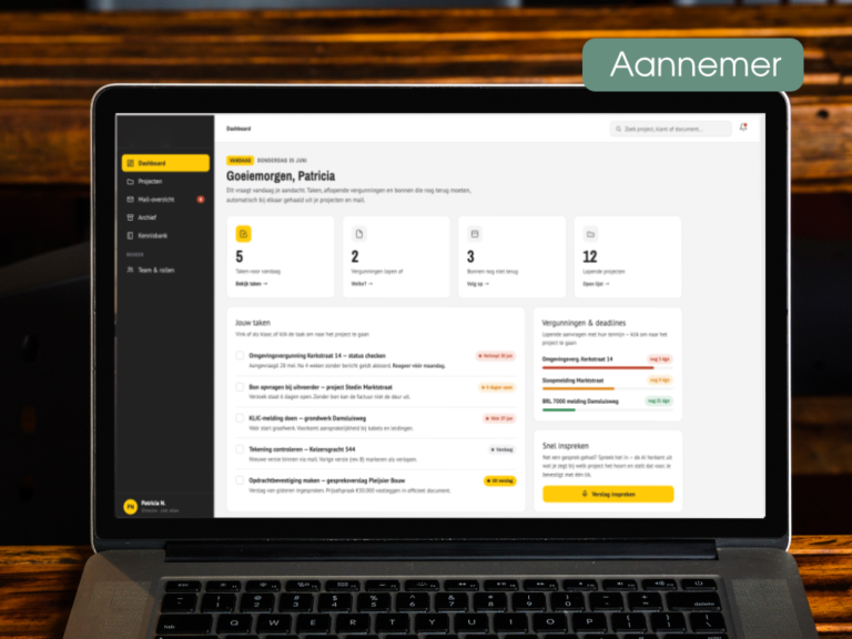 portfolio aannemer